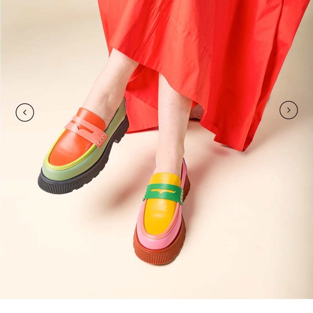 Charlotte Stone Multicolor Women's Loafers